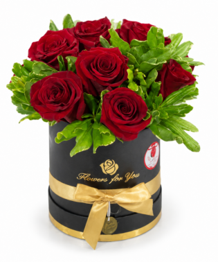 FlowerBox pequeño Rosas importadas