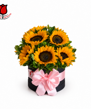 FlowerBox pequeño de Girasoles