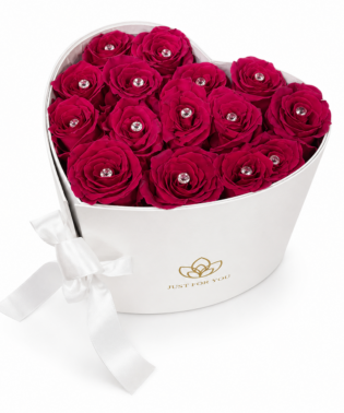 Box doble con rosas y chocolates