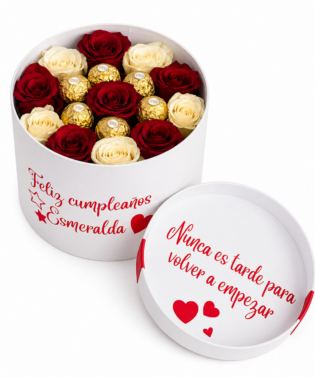 FlowerBox redondo personalizado