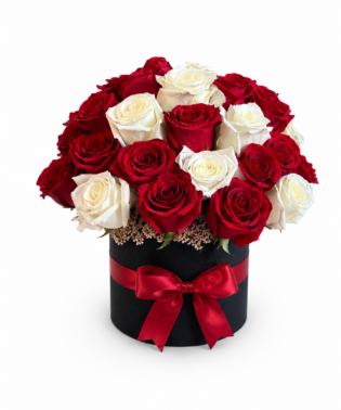 FloweBox 35 rosas importadas