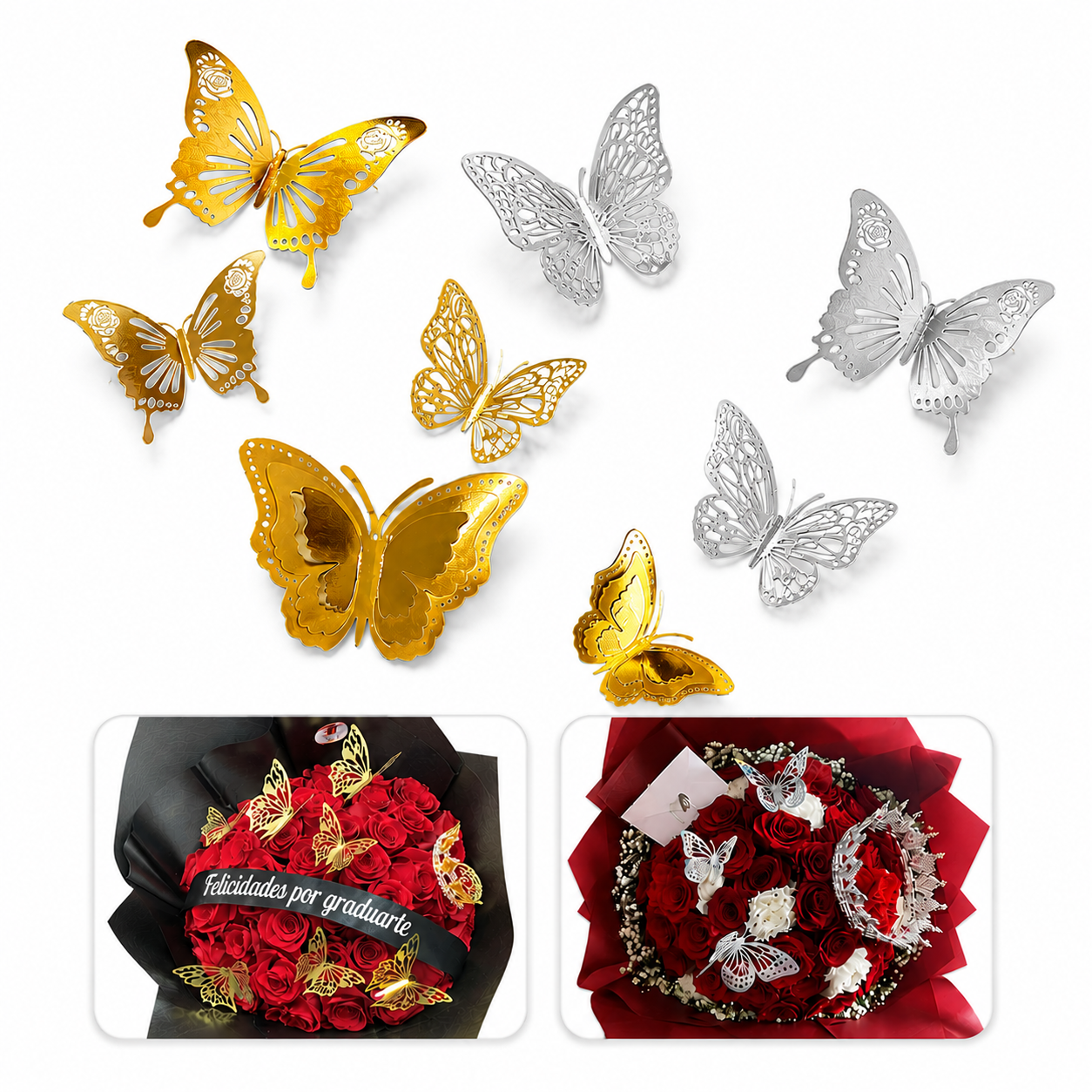 Mariposas decorativas